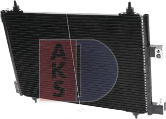 AKS Dasis 162013N - Kondensators, Gaisa kond. sistēma autodraugiem.lv