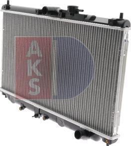 AKS Dasis 100590N - Radiators, Motora dzesēšanas sistēma autodraugiem.lv