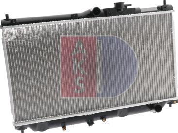 AKS Dasis 100590N - Radiators, Motora dzesēšanas sistēma autodraugiem.lv