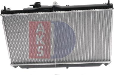 AKS Dasis 100590N - Radiators, Motora dzesēšanas sistēma autodraugiem.lv