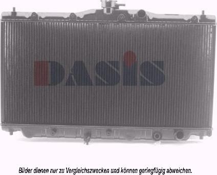 AKS Dasis 100600N - Radiators, Motora dzesēšanas sistēma autodraugiem.lv