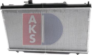 AKS Dasis 100004N - Radiators, Motora dzesēšanas sistēma autodraugiem.lv