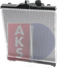 AKS Dasis 100015N - Radiators, Motora dzesēšanas sistēma autodraugiem.lv