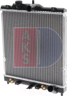 AKS Dasis 100016N - Radiators, Motora dzesēšanas sistēma autodraugiem.lv