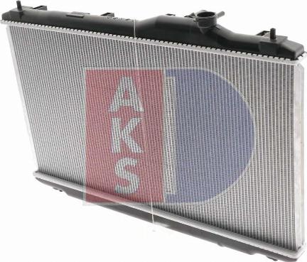 AKS Dasis 100081N - Radiators, Motora dzesēšanas sistēma autodraugiem.lv