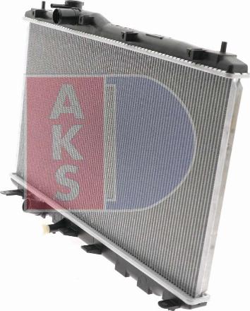 AKS Dasis 100081N - Radiators, Motora dzesēšanas sistēma autodraugiem.lv