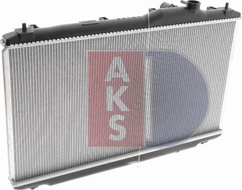 AKS Dasis 100081N - Radiators, Motora dzesēšanas sistēma autodraugiem.lv