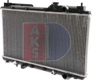 AKS Dasis 100023N - Radiators, Motora dzesēšanas sistēma autodraugiem.lv