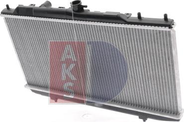 AKS Dasis 100350N - Radiators, Motora dzesēšanas sistēma autodraugiem.lv