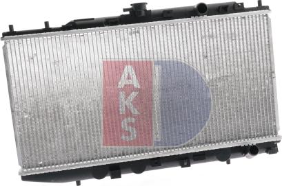 AKS Dasis 100350N - Radiators, Motora dzesēšanas sistēma autodraugiem.lv