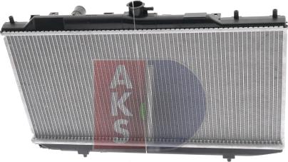 AKS Dasis 100350N - Radiators, Motora dzesēšanas sistēma autodraugiem.lv