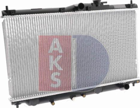 AKS Dasis 100360N - Radiators, Motora dzesēšanas sistēma autodraugiem.lv