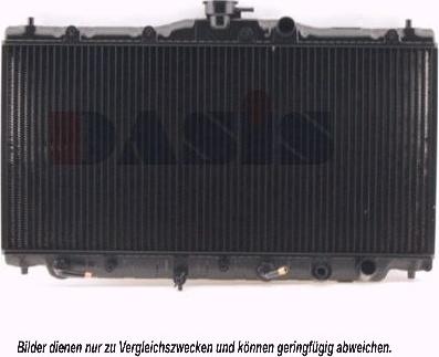 AKS Dasis 101250N - Radiators, Motora dzesēšanas sistēma autodraugiem.lv