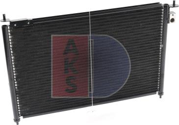 AKS Dasis 102011N - Kondensators, Gaisa kond. sistēma autodraugiem.lv