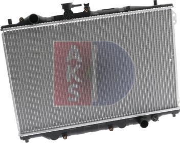 AKS Dasis 110510N - Radiators, Motora dzesēšanas sistēma autodraugiem.lv