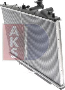 AKS Dasis 110510N - Radiators, Motora dzesēšanas sistēma autodraugiem.lv