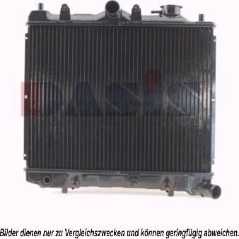 AKS Dasis 110630N - Radiators, Motora dzesēšanas sistēma autodraugiem.lv