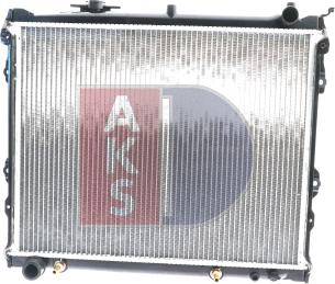 AKS Dasis 110059N - Radiators, Motora dzesēšanas sistēma autodraugiem.lv