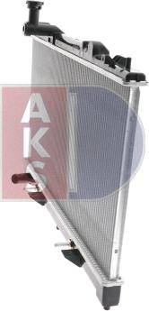 AKS Dasis 110039N - Radiators, Motora dzesēšanas sistēma autodraugiem.lv