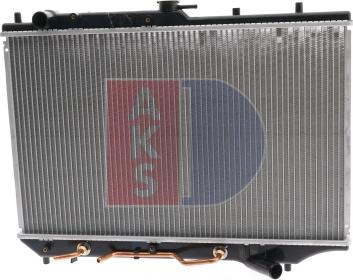 AKS Dasis 110800N - Radiators, Motora dzesēšanas sistēma autodraugiem.lv