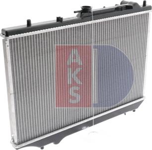 AKS Dasis 110800N - Radiators, Motora dzesēšanas sistēma autodraugiem.lv