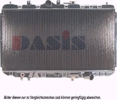 AKS Dasis 110360N - Radiators, Motora dzesēšanas sistēma autodraugiem.lv