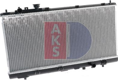 AKS Dasis 110240N - Radiators, Motora dzesēšanas sistēma autodraugiem.lv