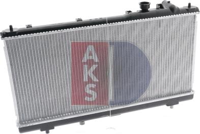 AKS Dasis 110240N - Radiators, Motora dzesēšanas sistēma autodraugiem.lv