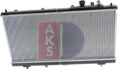 AKS Dasis 110240N - Radiators, Motora dzesēšanas sistēma autodraugiem.lv