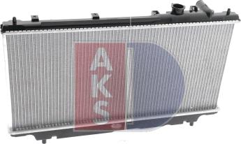 AKS Dasis 110280N - Radiators, Motora dzesēšanas sistēma autodraugiem.lv