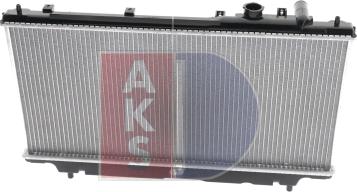 AKS Dasis 110280N - Radiators, Motora dzesēšanas sistēma autodraugiem.lv