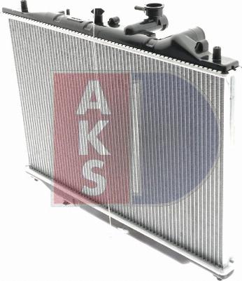 AKS Dasis 110270N - Radiators, Motora dzesēšanas sistēma autodraugiem.lv