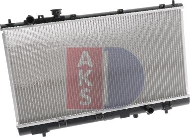 AKS Dasis 111260N - Radiators, Motora dzesēšanas sistēma autodraugiem.lv