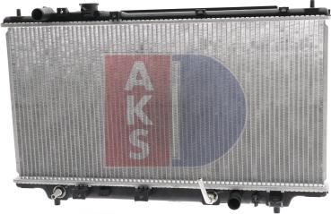 AKS Dasis 111270N - Radiators, Motora dzesēšanas sistēma autodraugiem.lv