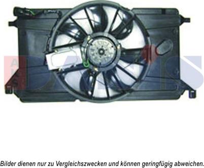 AKS Dasis 118040N - Ventilators, Motora dzesēšanas sistēma autodraugiem.lv