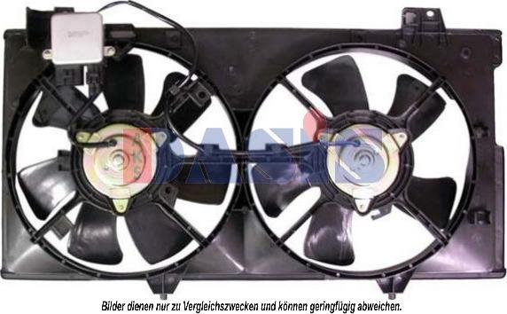 AKS Dasis 118056N - Ventilators, Motora dzesēšanas sistēma autodraugiem.lv