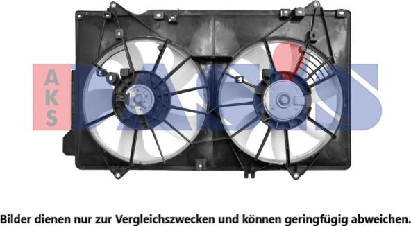 AKS Dasis 118088N - Ventilators, Motora dzesēšanas sistēma autodraugiem.lv