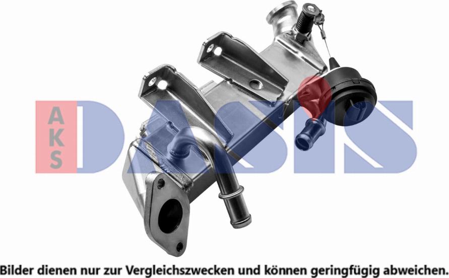 AKS Dasis 185034N - Radiators, Izplūdes gāzu recirkulācija autodraugiem.lv