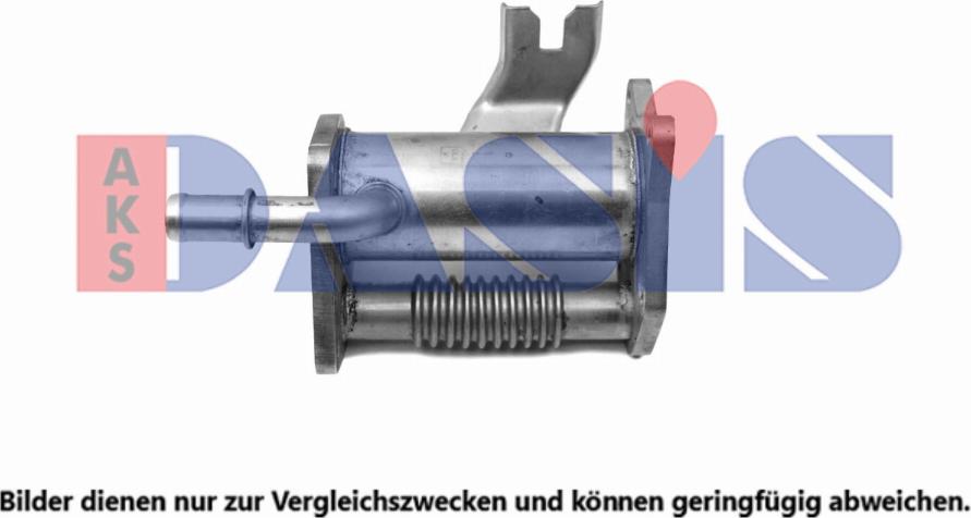 AKS Dasis 185036N - Radiators, Izplūdes gāzu recirkulācija autodraugiem.lv