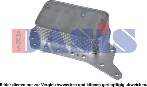 AKS Dasis 186013N - Eļļas radiators, Motoreļļa autodraugiem.lv