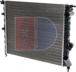 AKS Dasis 180510N - Radiators, Motora dzesēšanas sistēma autodraugiem.lv