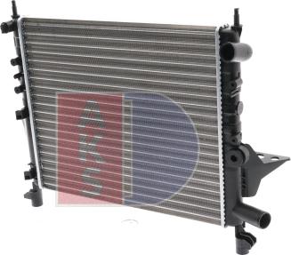 AKS Dasis 180580N - Radiators, Motora dzesēšanas sistēma autodraugiem.lv