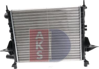 AKS Dasis 180580N - Radiators, Motora dzesēšanas sistēma autodraugiem.lv