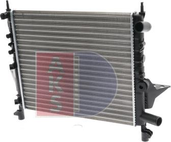 AKS Dasis 180580N - Radiators, Motora dzesēšanas sistēma autodraugiem.lv