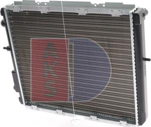 AKS Dasis 180610N - Radiators, Motora dzesēšanas sistēma autodraugiem.lv