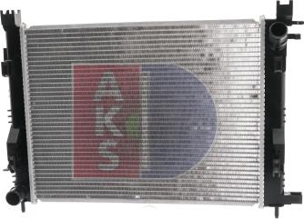 AKS Dasis 180093N - Radiators, Motora dzesēšanas sistēma autodraugiem.lv