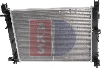 AKS Dasis 180093N - Radiators, Motora dzesēšanas sistēma autodraugiem.lv