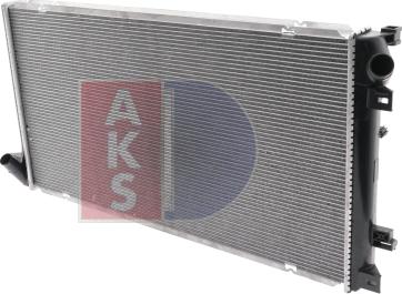 AKS Dasis 180059N - Radiators, Motora dzesēšanas sistēma autodraugiem.lv