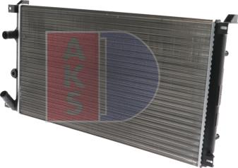 AKS Dasis 180054N - Radiators, Motora dzesēšanas sistēma autodraugiem.lv
