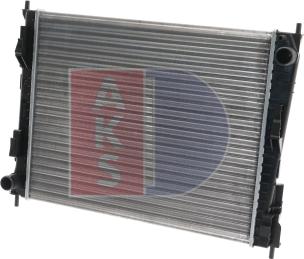 AKS Dasis 180063N - Radiators, Motora dzesēšanas sistēma autodraugiem.lv